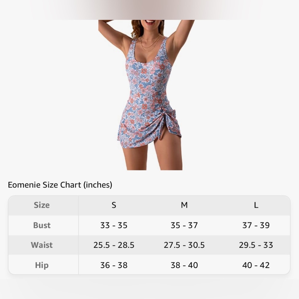New Floral Tankini Swimsuit Women’s Size Large - Picture 7 of 7